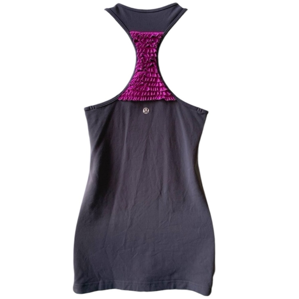 Vintage Lululemon Cool Racerback Ruffle Edition 
SZ 6